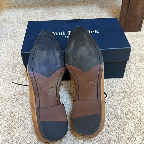 Bacco Bucci SZ 10 Mens light brown leather oxford shoes
